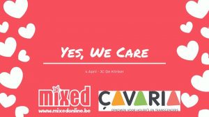 Yes, we care!